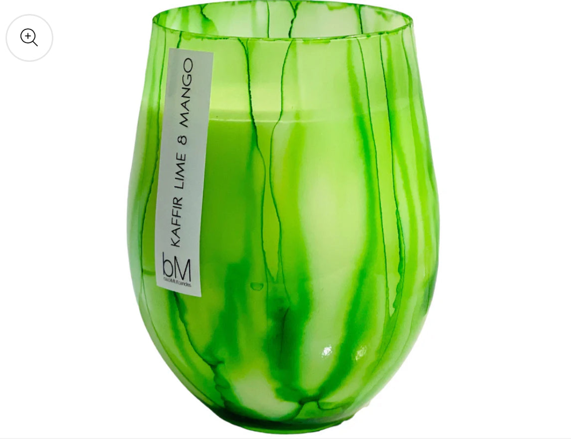 Black Milk Candle - Lime & Mango