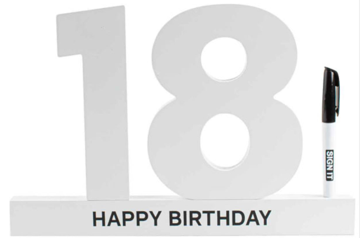 Sign it - Age Block 18