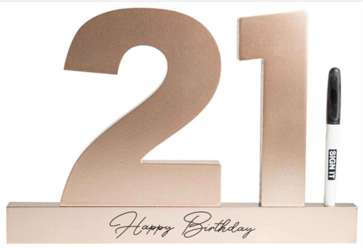 Sign It - Birthday 21